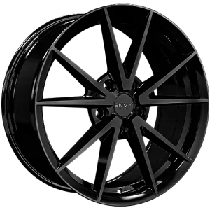 Envy Wheels – EV-10 – Black – 16″x7″ 40mm – All weather Wheels – 846B-U16510073140